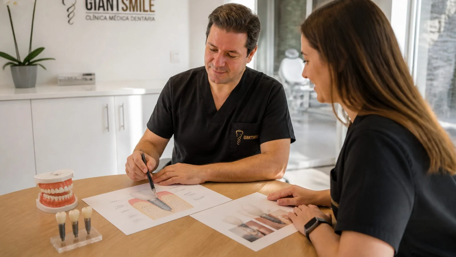 Como avançar com implantes dentarios